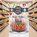Free & Easy Organic Vegetable Balti - 400g