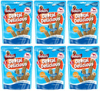 6 x Bakers Dental Delicious Med Dog Treat Chicken 200G