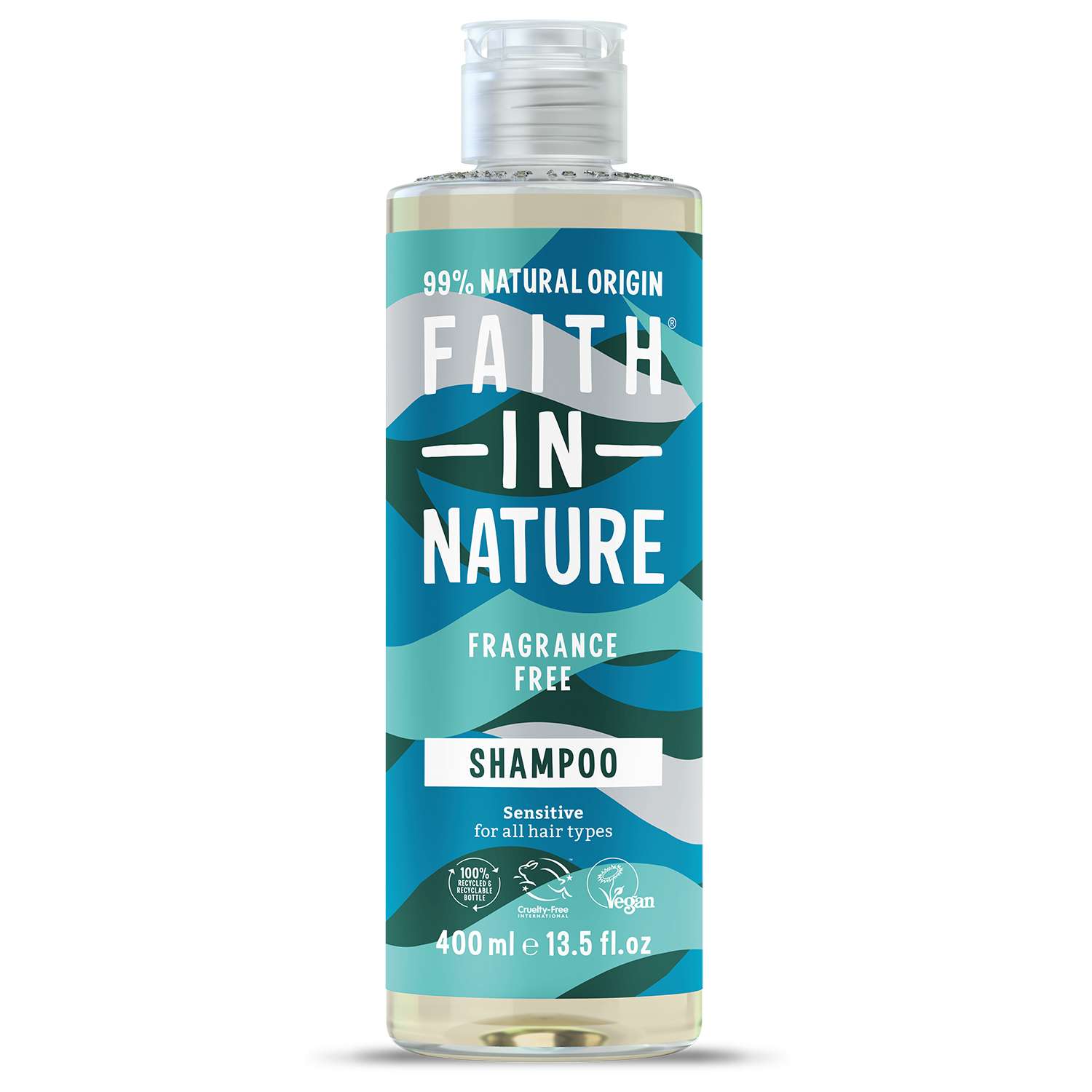 Faith In Nature Parfümfreies Shampoo – 400ml