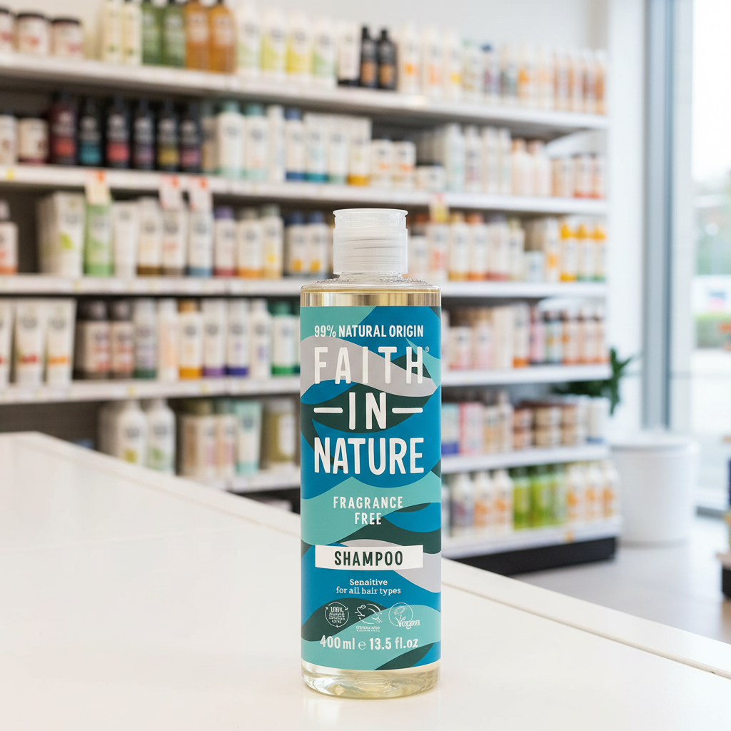 Faith In Nature Parfümfreies Shampoo – 400ml