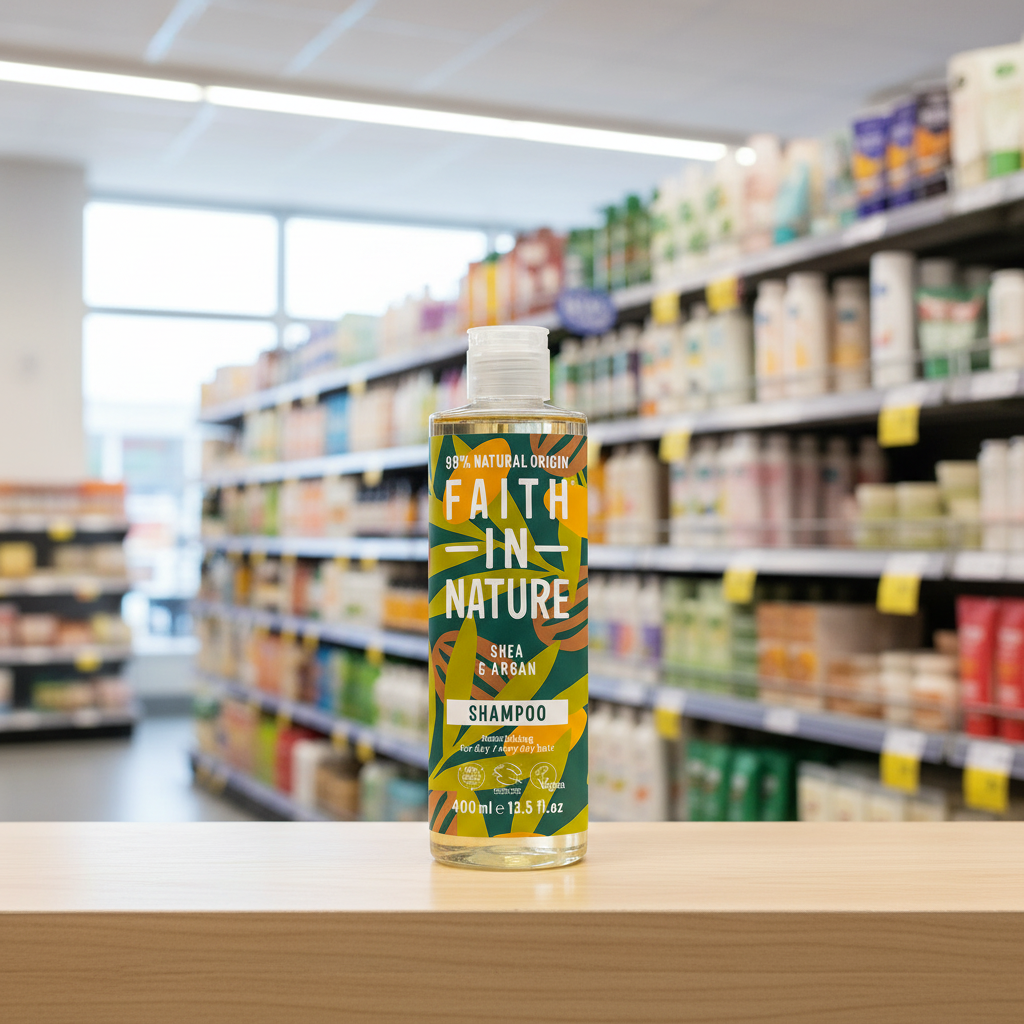 Faith In Nature Shea & Argan Shampoo - 400ml