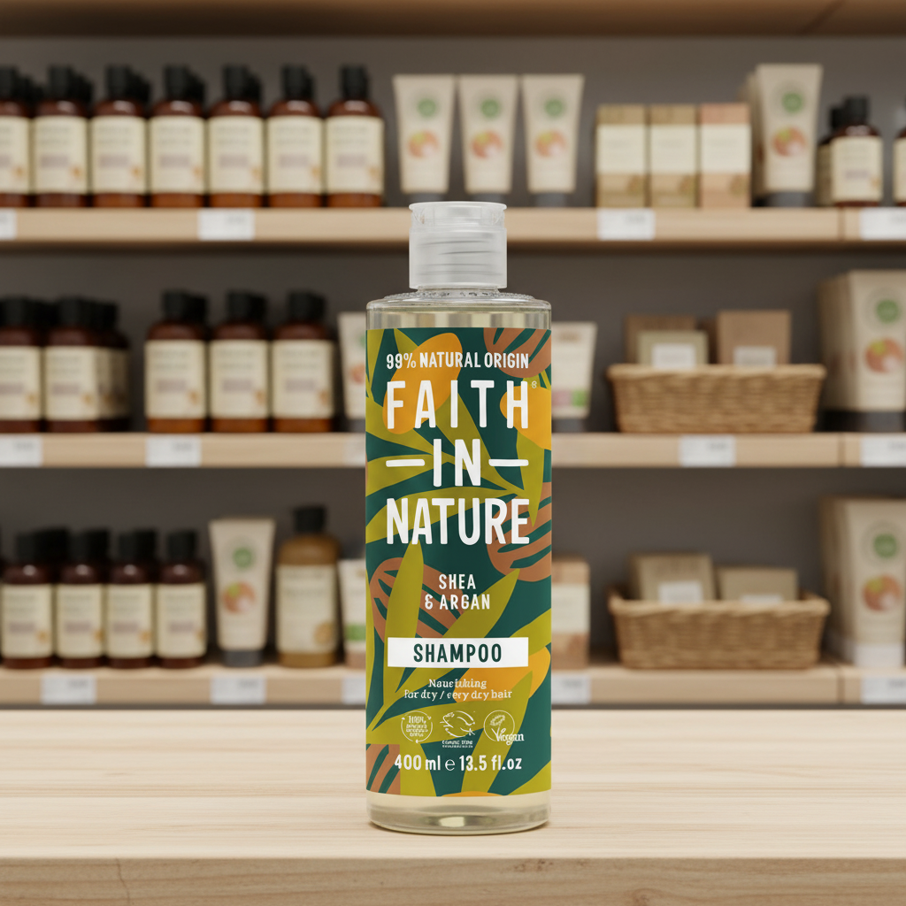 Faith In Nature Shea & Argan Shampoo - 400ml