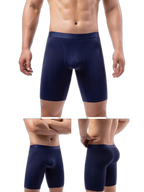 2 Pack Men’s Front Pouch Mesh Boxer Briefs