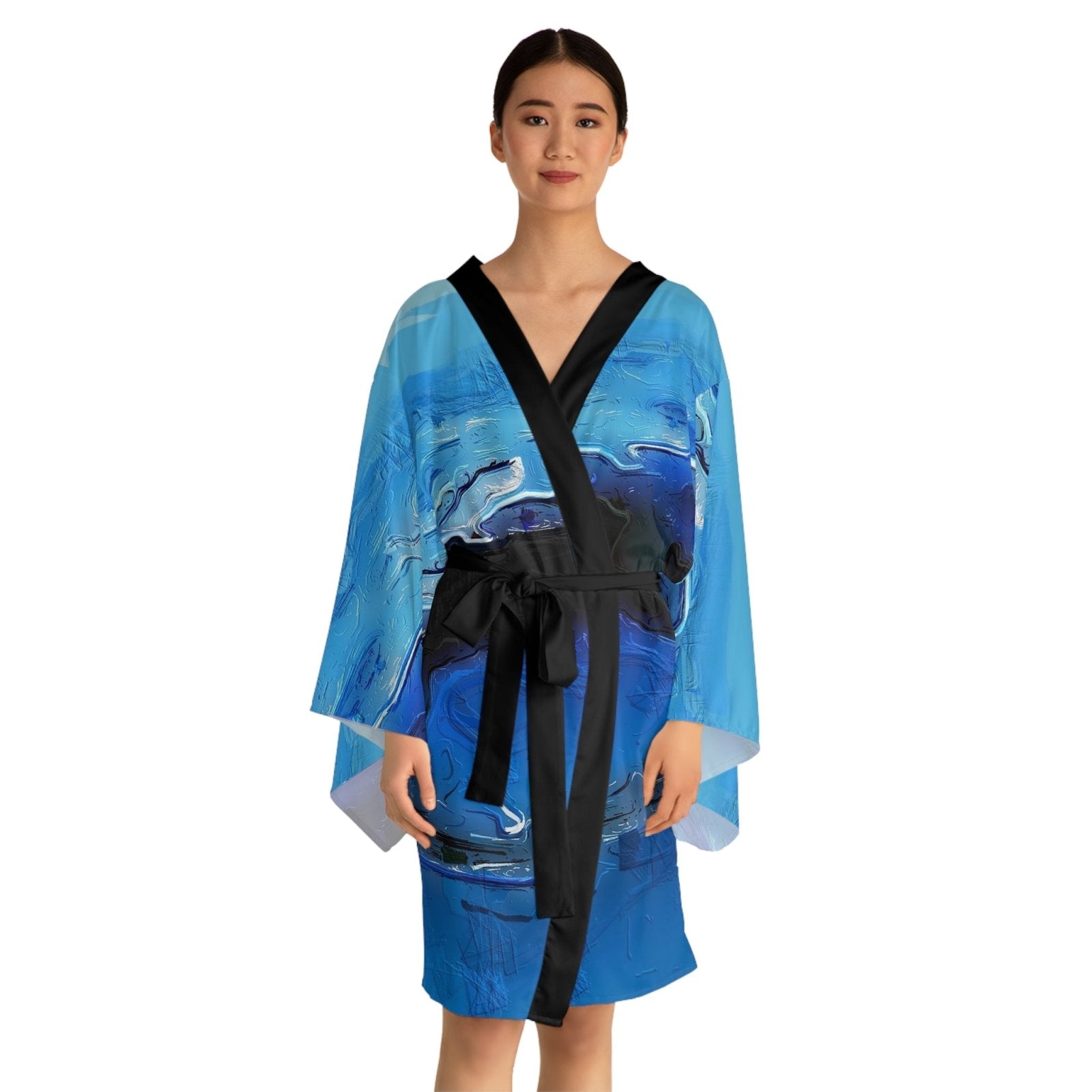 A Drop In The Ocean - Womens Kimono Robe