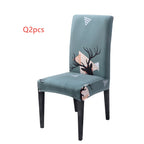 Christmas universal elastic chair cover