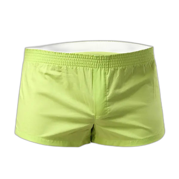 Casual Home Cotton Pouch Breathable Boxer Briefs for Men
