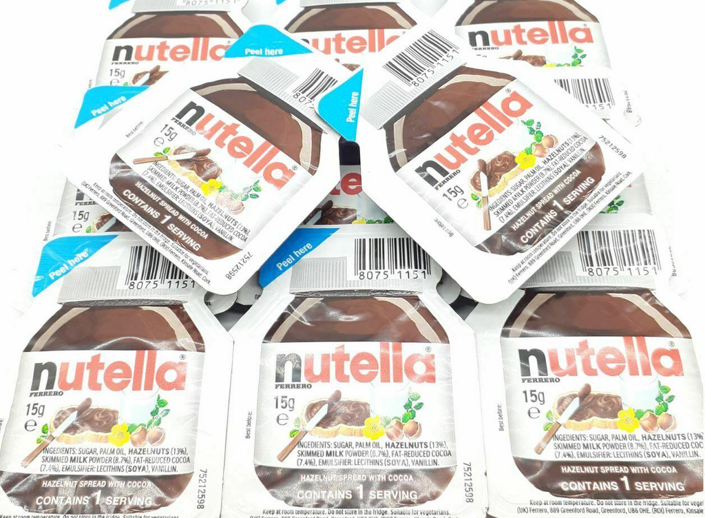 Nutella Spread Chocolate Hazelnut Cocoa 15g Mini Packs