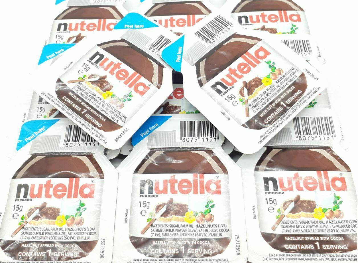 Nutella Spread Chocolate Hazelnut Cocoa 15g Mini Packs