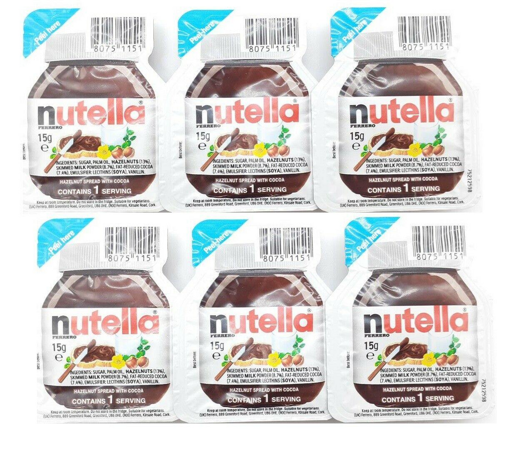 Nutella Spread Chocolate Hazelnut Cocoa 15g Mini Packs