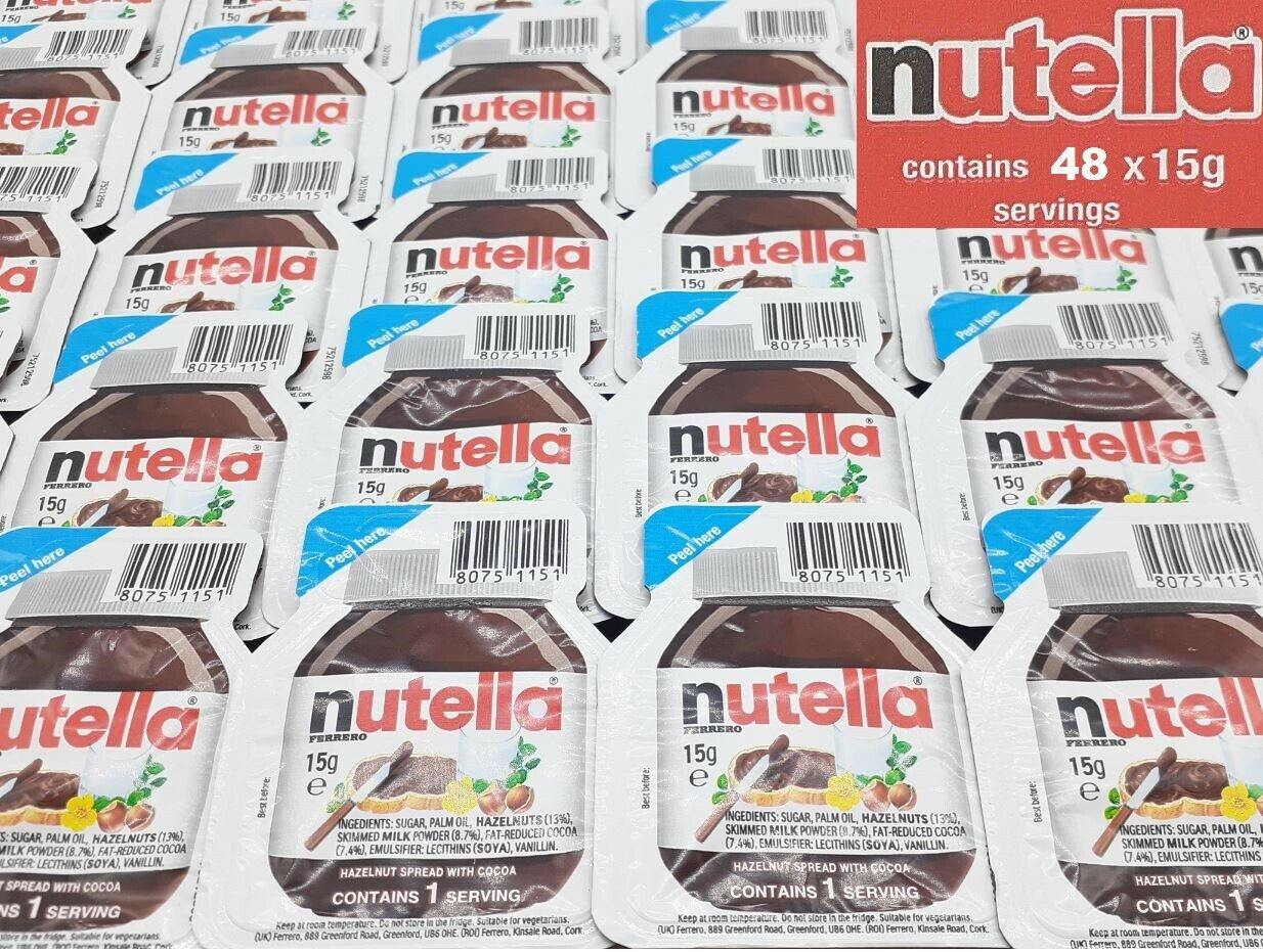 Nutella Spread Chocolate Hazelnut Cocoa 15g Mini Packs