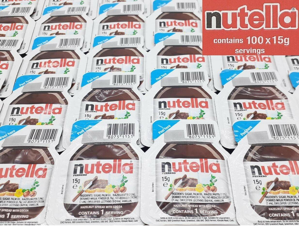 Nutella Spread Chocolate Hazelnut Cocoa 15g Mini Packs