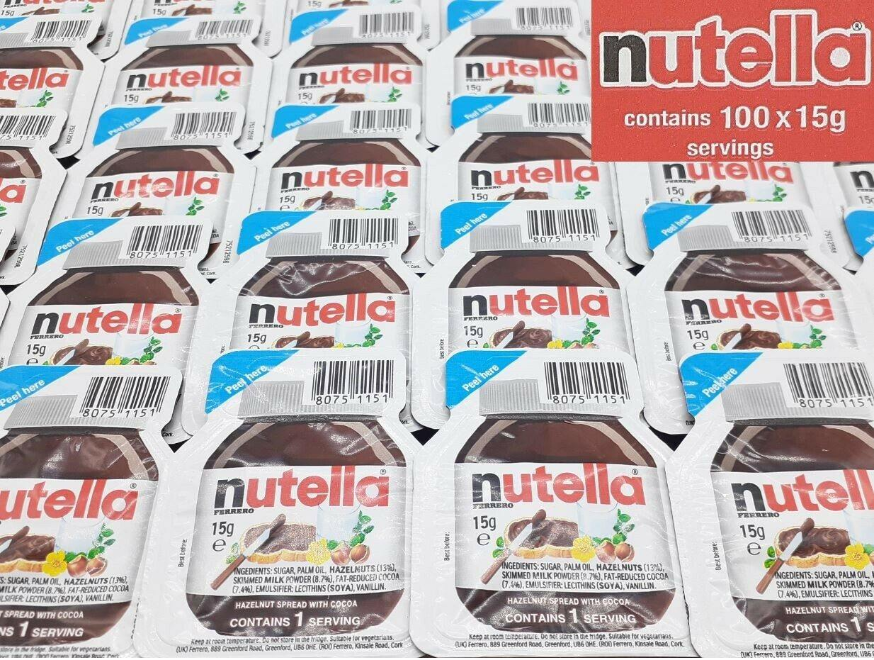 Nutella Spread Chocolate Hazelnut Cocoa 15g Mini Packs