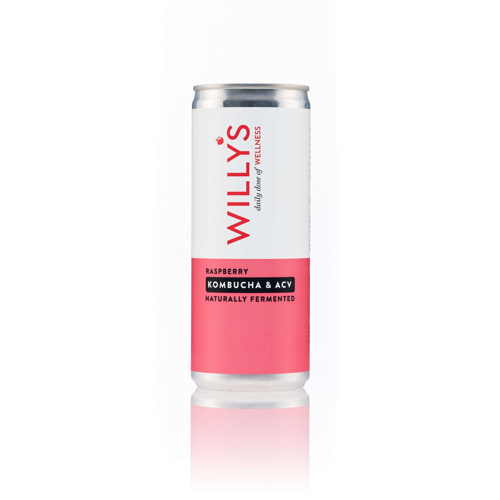 Willy's Raspberry Kombucha & ACV - 250ml