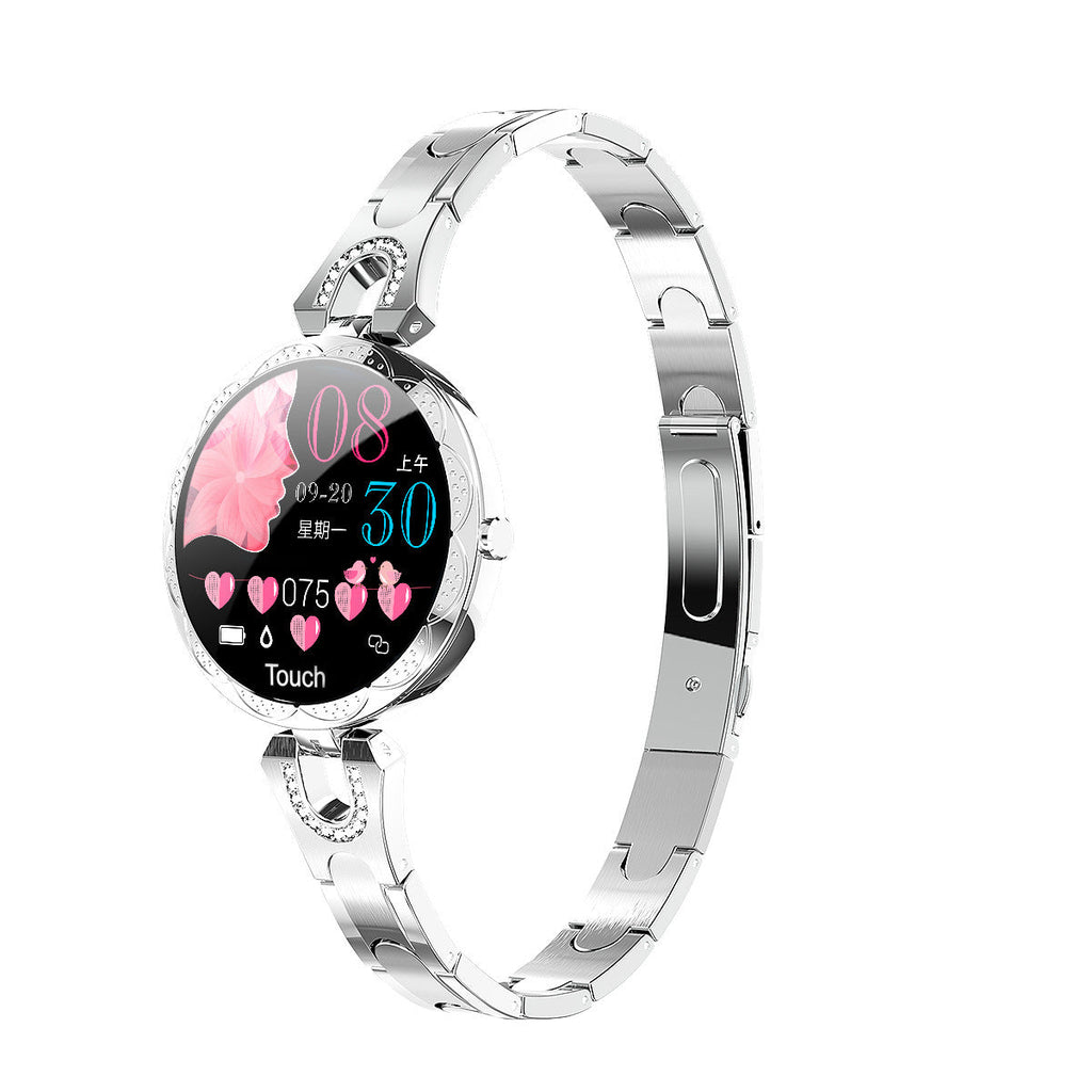Women's Smart Watch - Waterproof Fitness Tracker with Heart Rate Monitor | Elegant Health & Activity Smartwatch