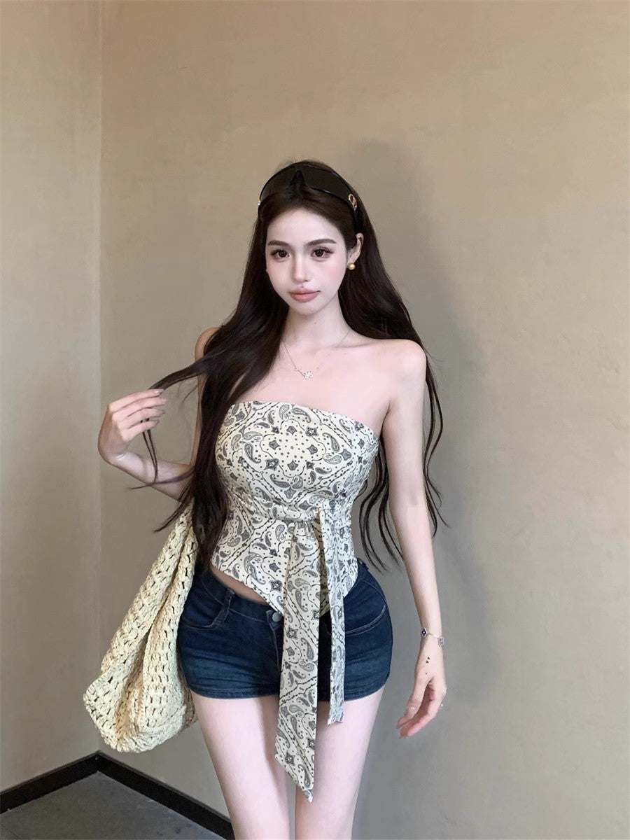 Chic Hot Girl Slim Top For Women