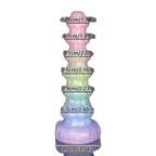 Migo - 10 Inch Knot Dildo - Fantasy Dildo - Alien Dildo with 6 Knots