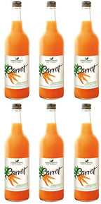 6 x James White Organic Carrot Juice - 750ml