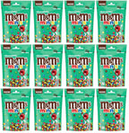 12 x M&Ms Minis Milk Chocolate Bites Pouch Bag 115G