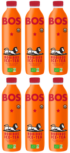 6 x BOS Ice Tea Peach - 1000ml