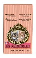 Harringtons Complete Cat Food Salmon & Rice 500g