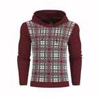 European And American Men's Retro Sports Hoodie Sweater