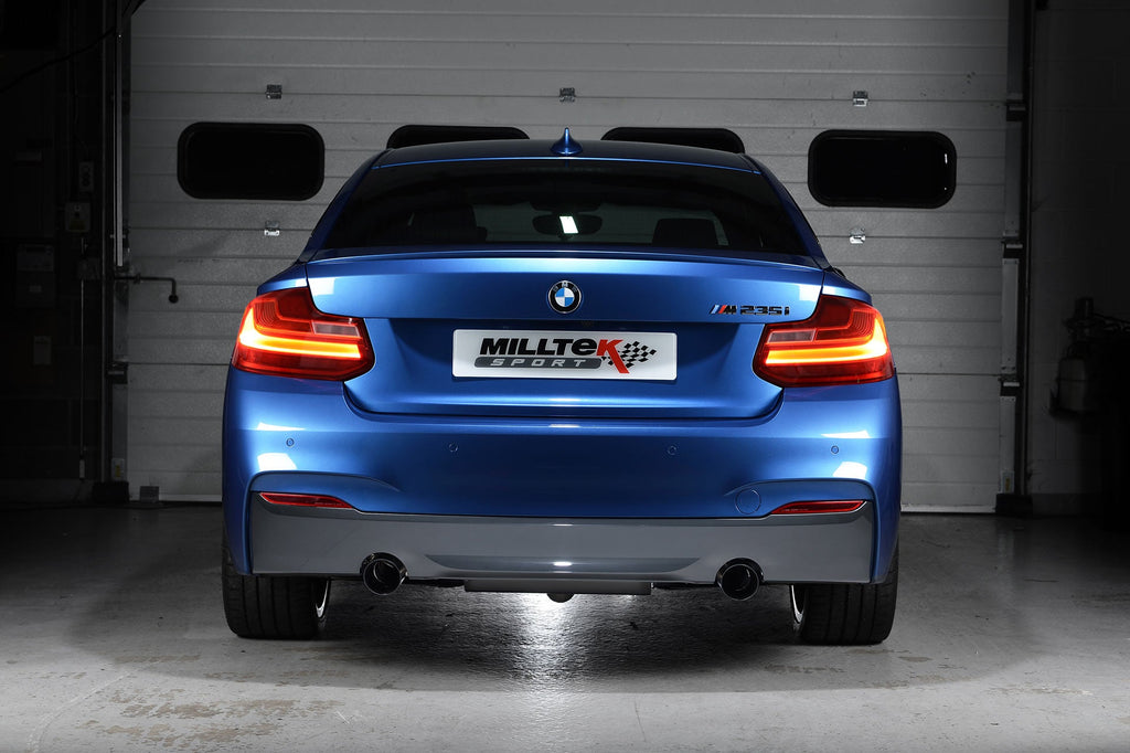 Milltek Sport - Cat Back Exhaust (Multiple Options) BMW 2 Series M235i F22