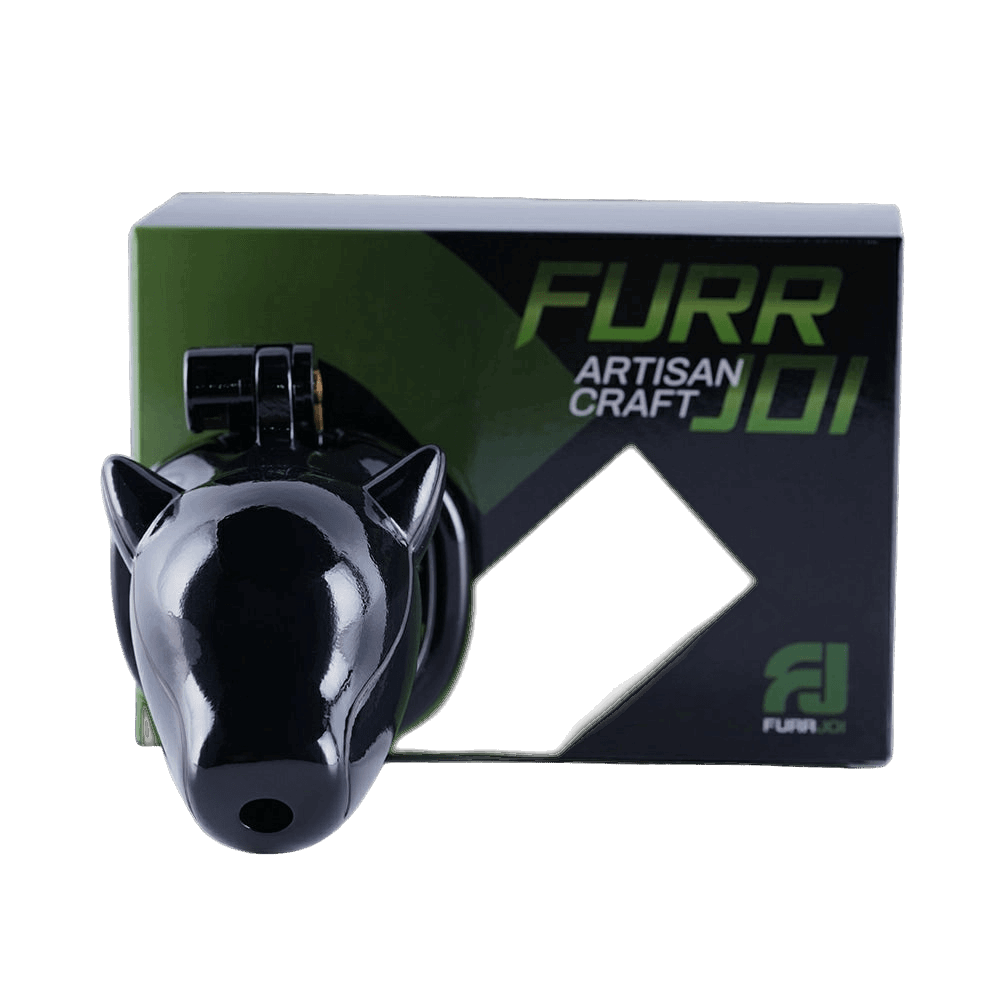 Furjoi Drone Hood Chastity Cage
