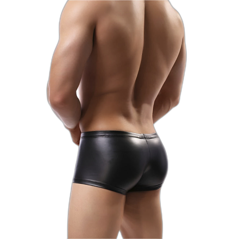Leather Boxer Briefs