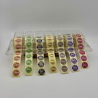 Coffee Shop Barista Labels set of 7x1000, Options from: Almond, Soya, Oat, Coconut, Hazelnut, Decaf, Milk (Dairy), Syrup, Skimmed, semi skimmed & Whole Milk