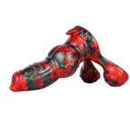 BlazeKnot - 7.7 Inch Silicone Fantasy Dildo – Dog Knot Dildo