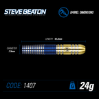Winmau Steve Beaton 90% Darts