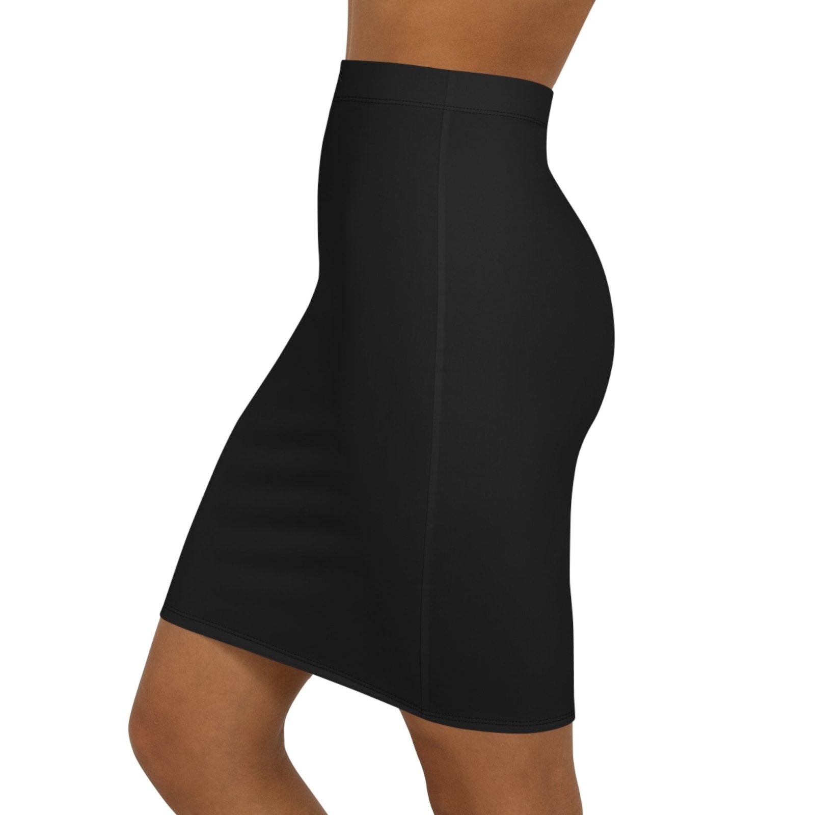 iSAW Womens Black Pencil Skirt