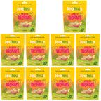 10 x Jealous Sweets Tangy Worms   Share Bag - 125g