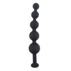 Vixen - Silicone Anal Beads - Different Sizes 5 Anal Balls - Fox Tail Anal Plug