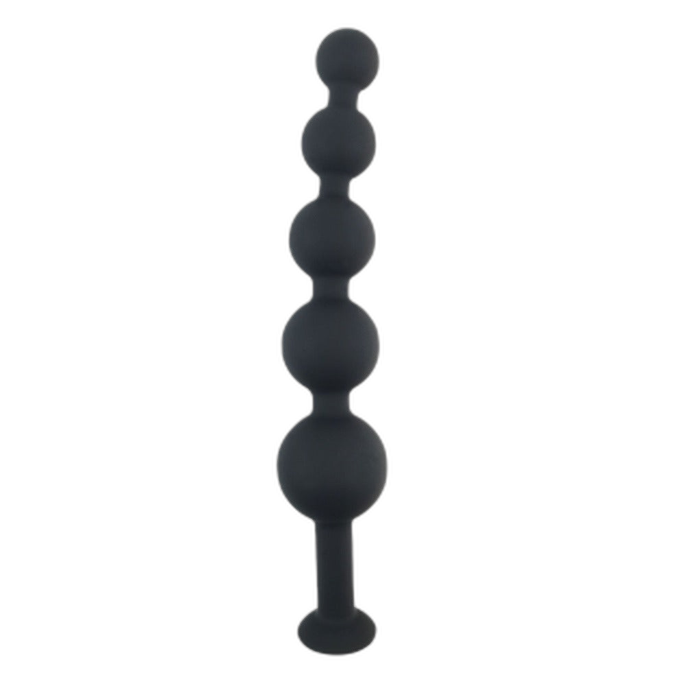 Vixen - Silicone Anal Beads - Different Sizes 5 Anal Balls - Fox Tail Anal Plug