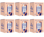 6 x Dash Water Sparkling Peach Multipack - 4x330ml
