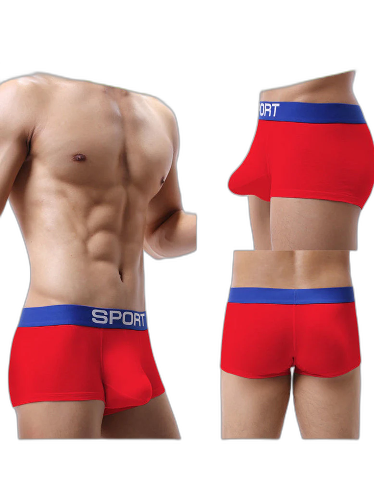 3 Pack Mens Sculpt Bulge Shape Support Pouch Underwear