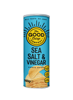 8 x The Good Crisp Company Sea Salt & Vinegar - 160g