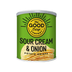 12 x The Good Crisp Company Sour Cream & Onion - 45g