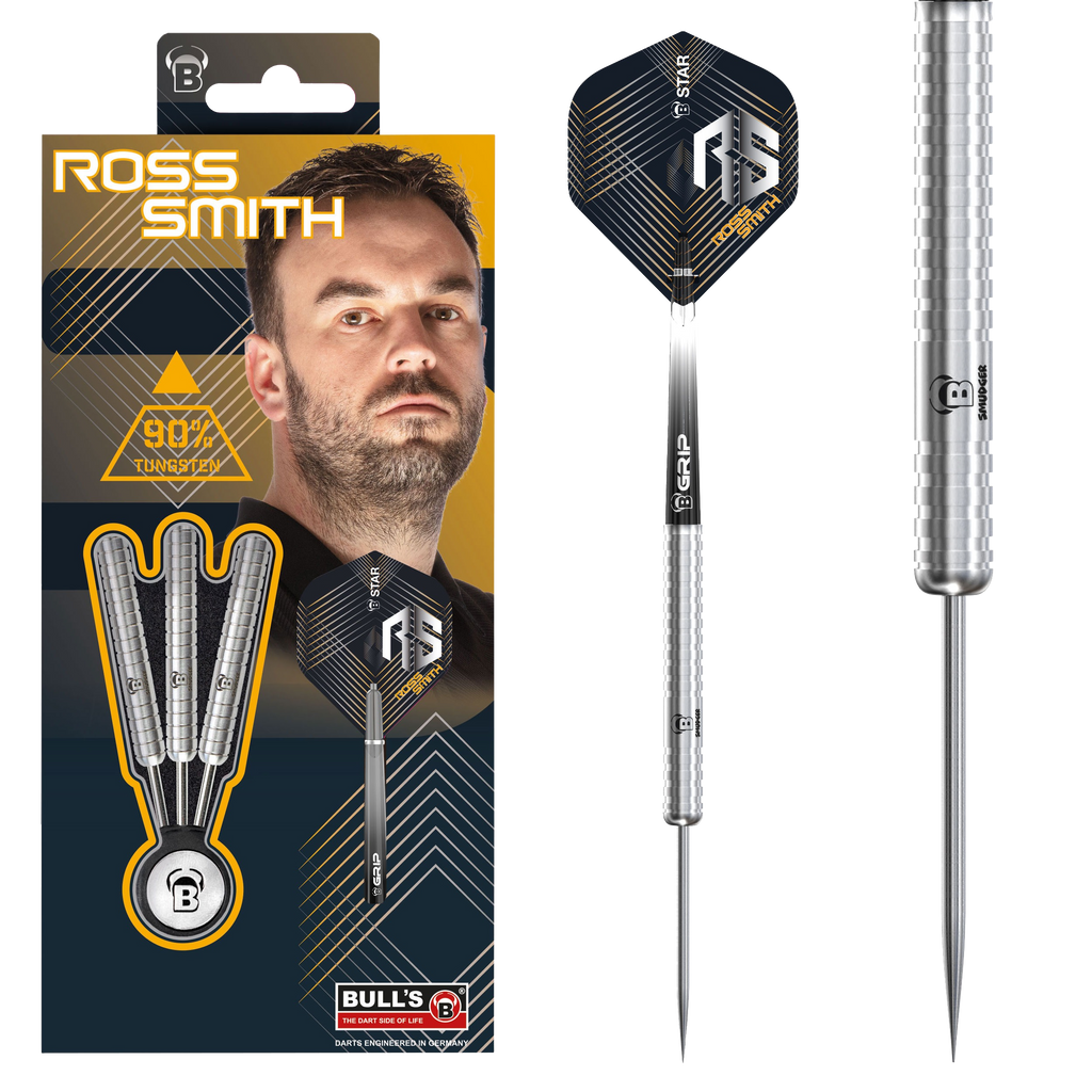 Bull's Ross Smith Steel Darts 90% Tungsten