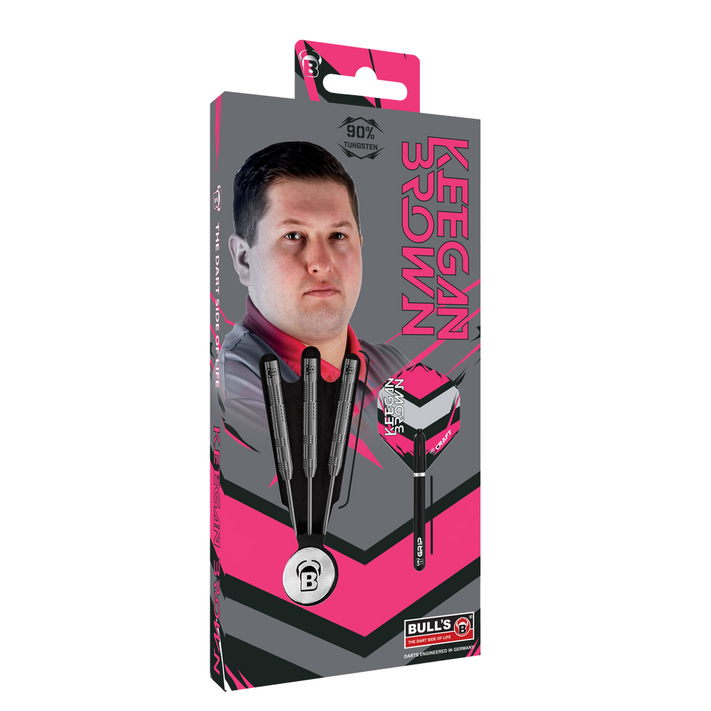 Bull's Keegan Brown 90 % Tungsten Steel Darts