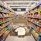 12 x Original Biscuit Bakers Iced G/bread Deluxe Sheep - 12g