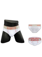 Men’s Elasticated Waistband Low-rise Pouch Briefs