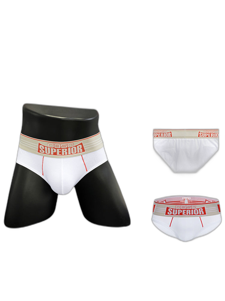 Men’s Elasticated Waistband Low-rise Pouch Briefs
