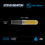 Winmau Steve Beaton S.E. 90% Darts