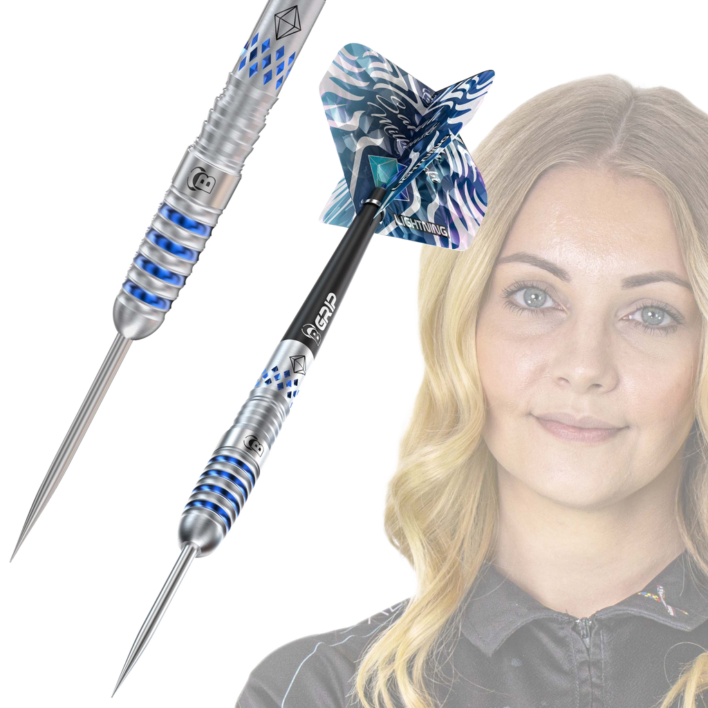 Bull's Sarah Milkowski Steel Darts 90% Tungsten