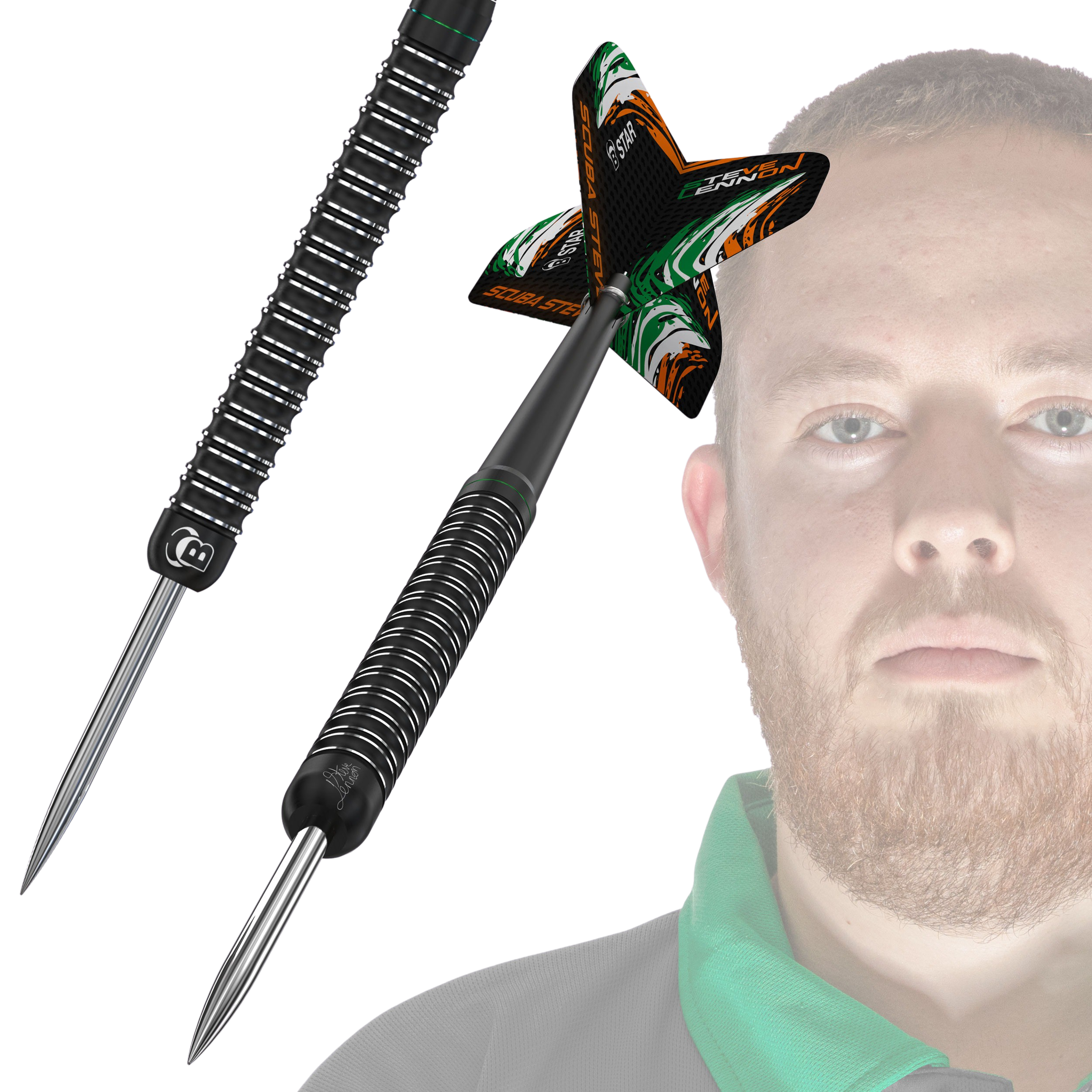 Bull's Steve Lennon Steel Dart 90% Tungsten