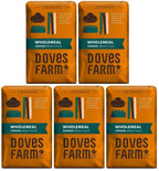 5 x Doves Farm Organic Strong Wholemeal Bread Flour - 1.5kg