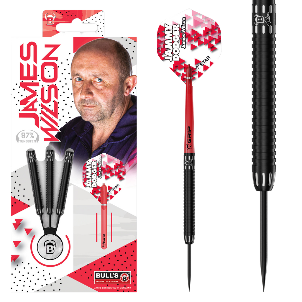 Bull's James Wilson Steel dart 97% Tungsten
