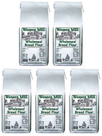 5 x Wessex Mill Wholemeal Bread Flour - 1.5kg